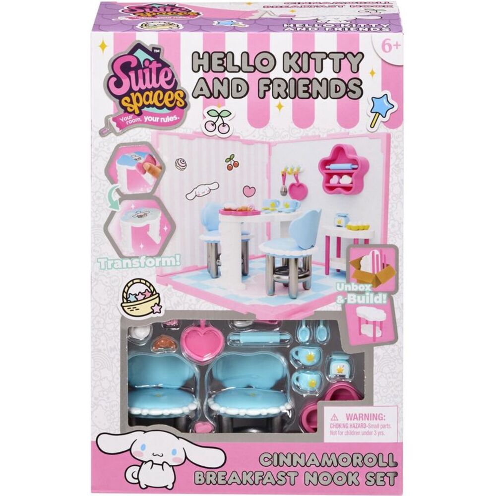 Suite Spaces Hello Kitty & Friends Cinnamoroll Breakfast Nook  COLLECTIBLES